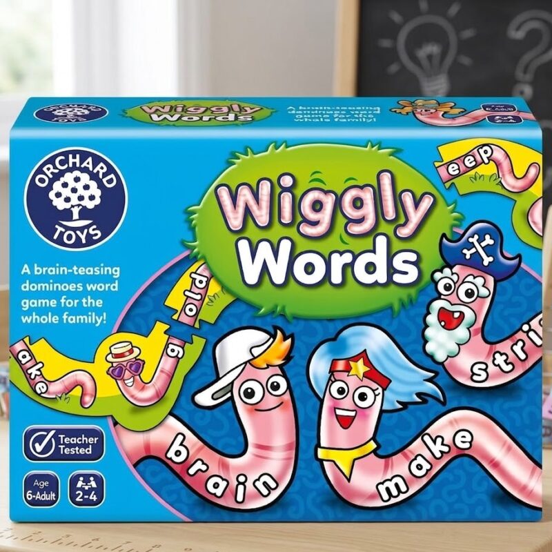 Juego de Dominó de Palabras Wiggly Words Orchard Toys