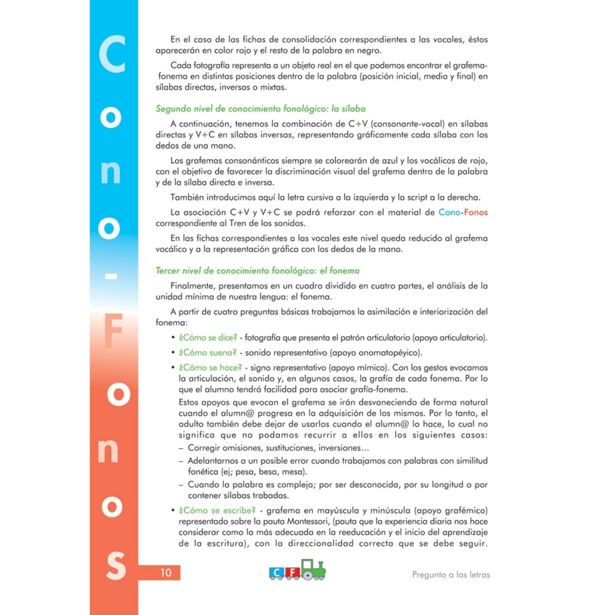 CONO FONOS 2 JUEGO CON SONIDOS - GEU EDITORIAL
