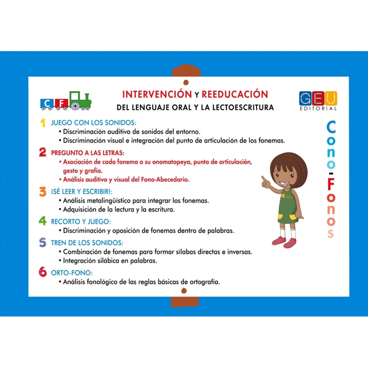 CONO FONOS 2 JUEGO CON SONIDOS - GEU EDITORIAL