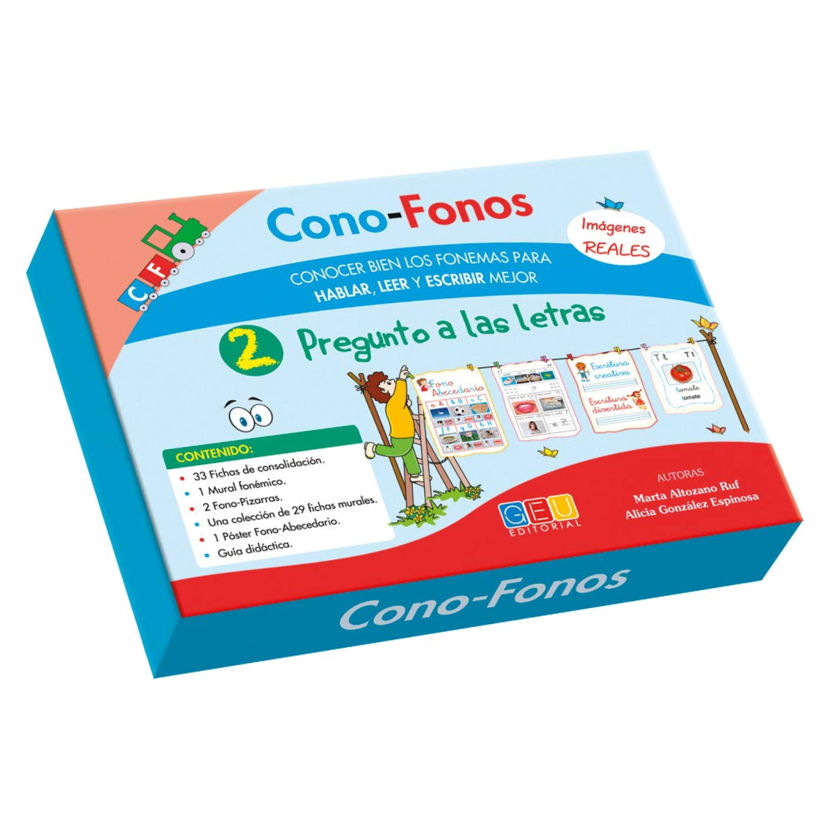 CONO FONOS 2 JUEGO CON SONIDOS - GEU EDITORIAL