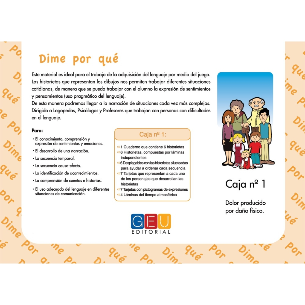 DIME POR QUE CAJA 1 - GEU EDITORIAL