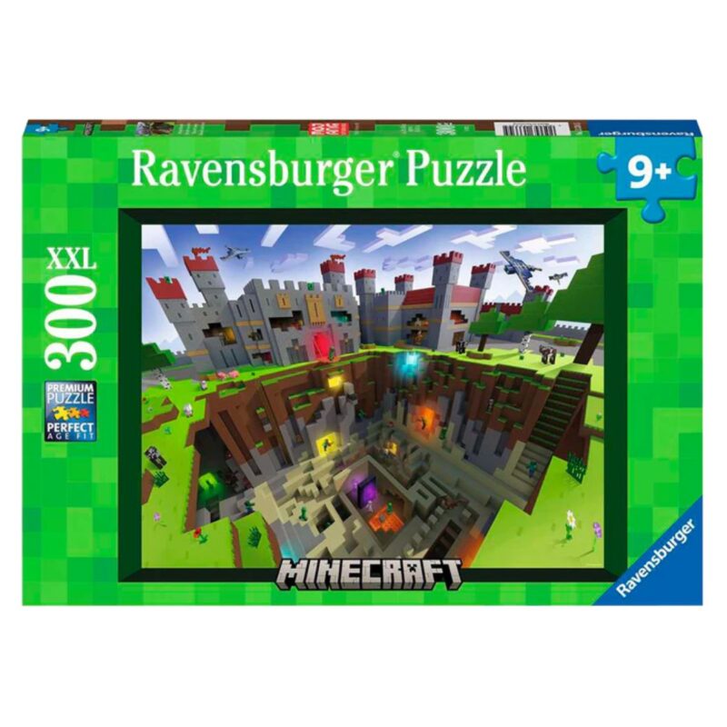 Rompecabezas Minecraft Cutaway de 300 piezas de Ravensburguer