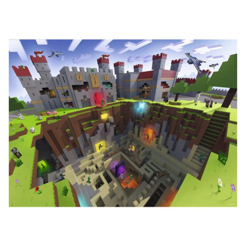 Minecraft cutaway 300p XXL Ravens2