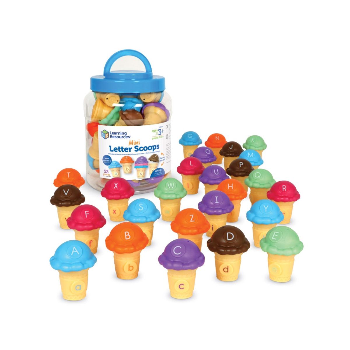 Mini Cono de Letras Learning Resources