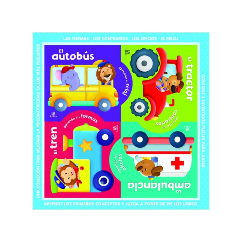 Pack Puzzlebooks Transportes