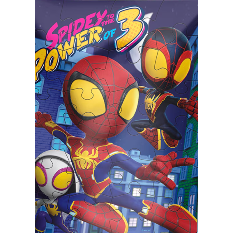 ROMPECABEZAS FOIL SPIDEY Y SUS AMIGOS - NOVELTY