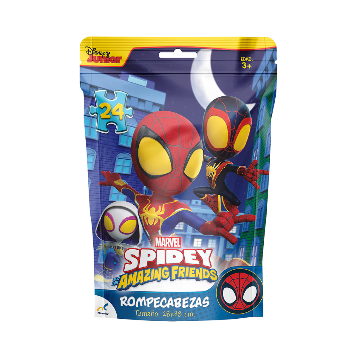 Rompecabezas Foil Spidey to the Power of 3 Novelty
