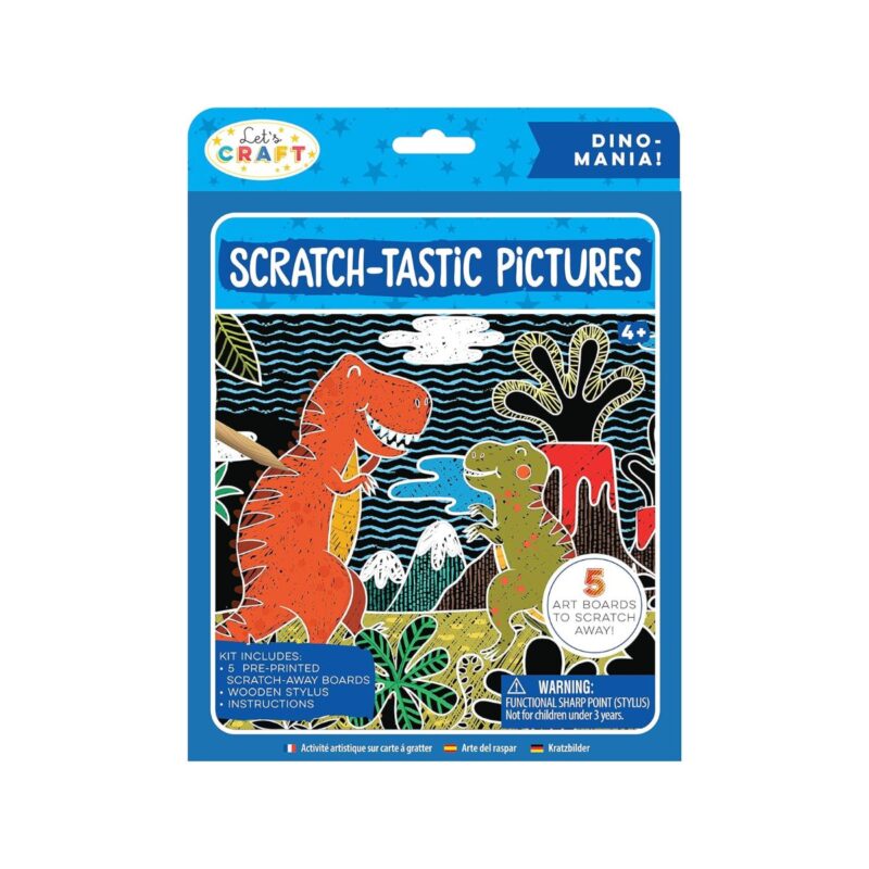 Scratch Tastic – Dinosaurios