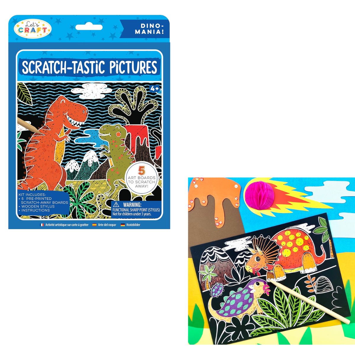 Scratch Tastic – Dinosaurios - Imagen 3