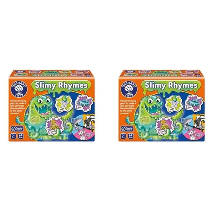 Slimy Rhymes Orcha2 Juego de Asociación Slimy Rhymes Orchard Toys