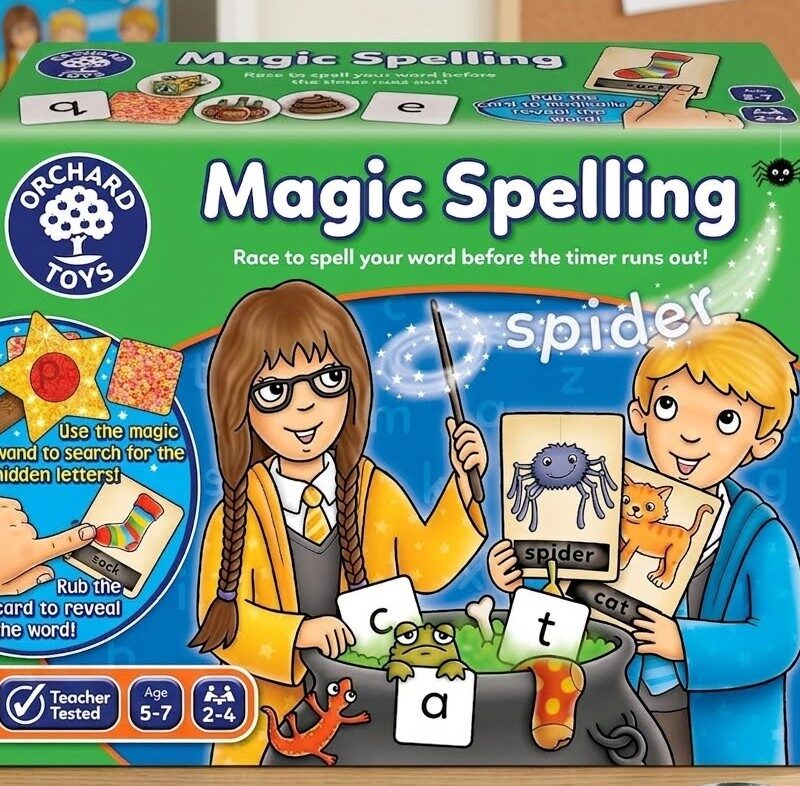 Juego de Deletrear Magic Spelling Orchard Toys