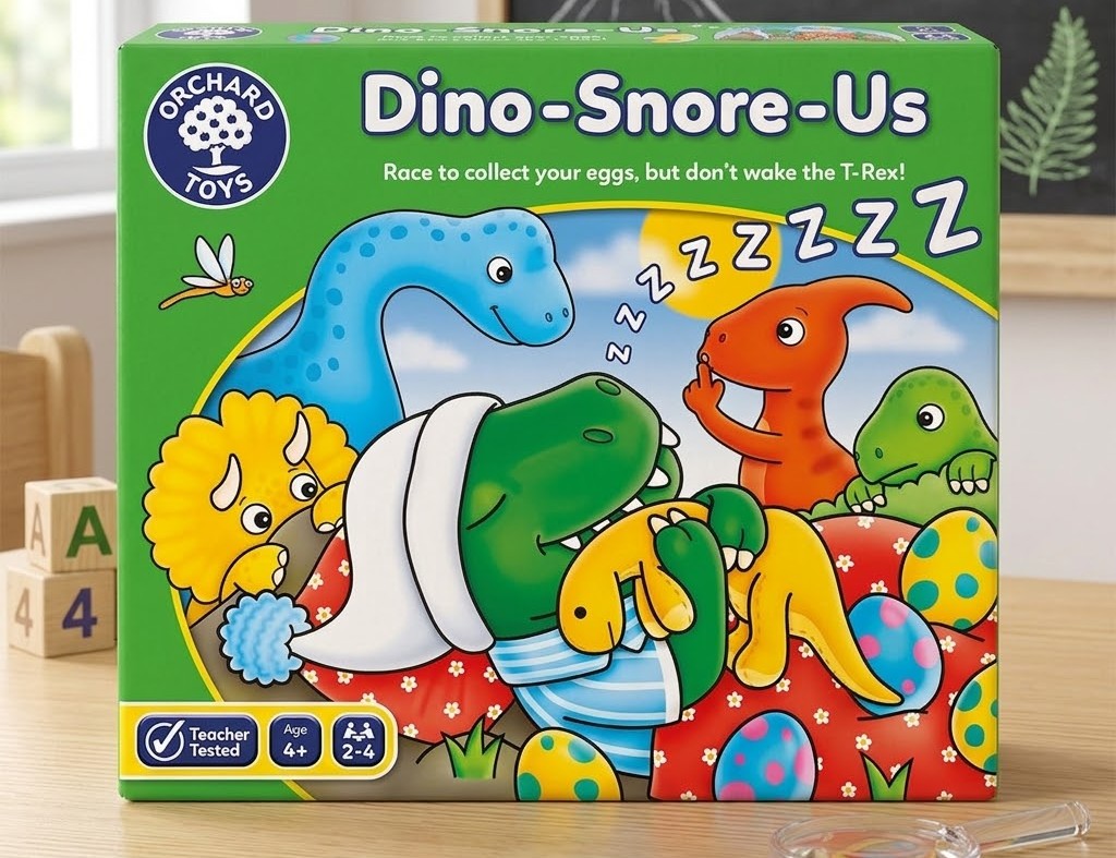 Juego de Contar Dino-Snore Us Orchard Toys