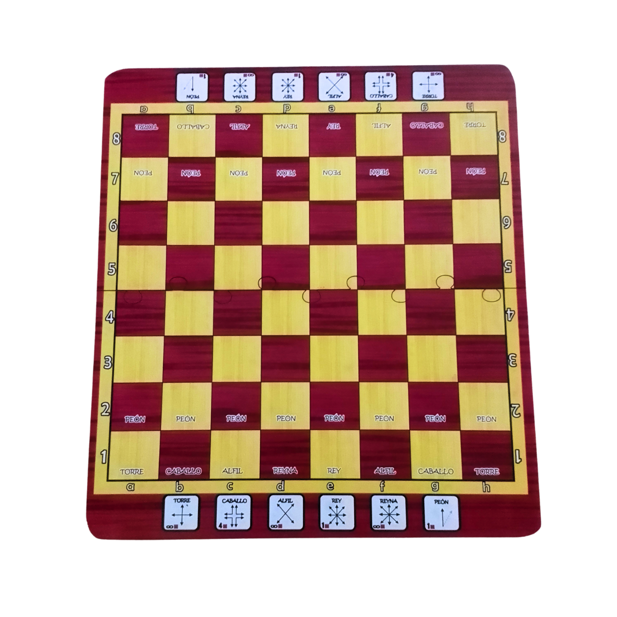 AJEDREZ DE MADERA INFANTIL