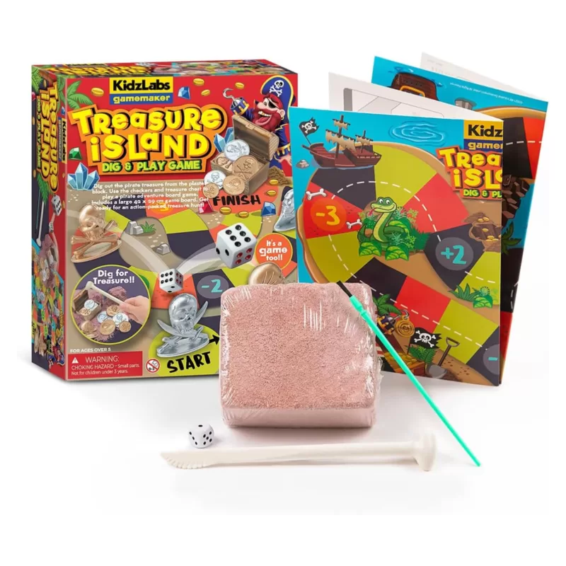 Isla del tesoro Kidz2 Isla del Tesoro Cava y Juega KidzLabs 4m