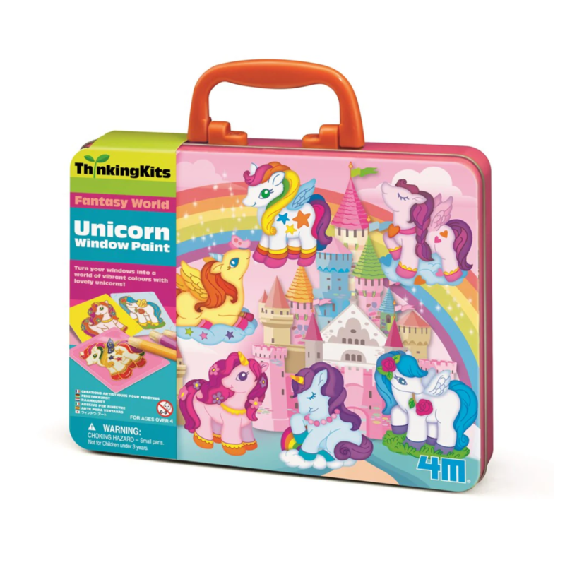 Unicornio para Ventanas ThinkingKits Unicorn Window Paints 4M