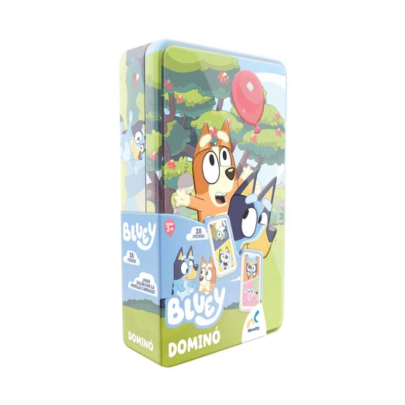 Dominó en Tin Bluey Novelty