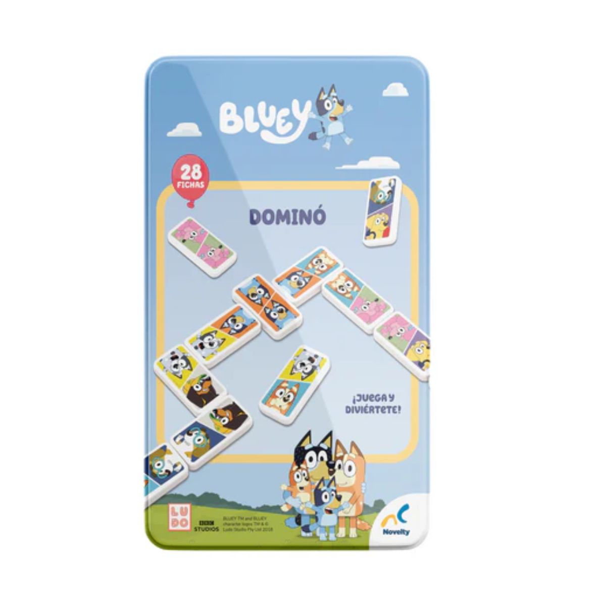 Dominó en Tin Bluey Novelty - Imagen 4