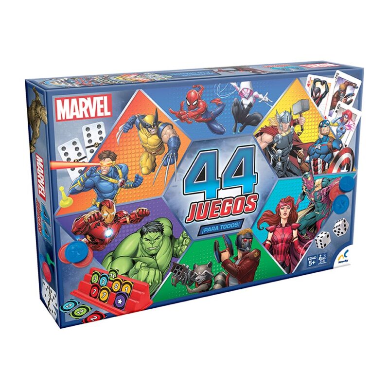 Set 44 Juegos Marvel Novelty