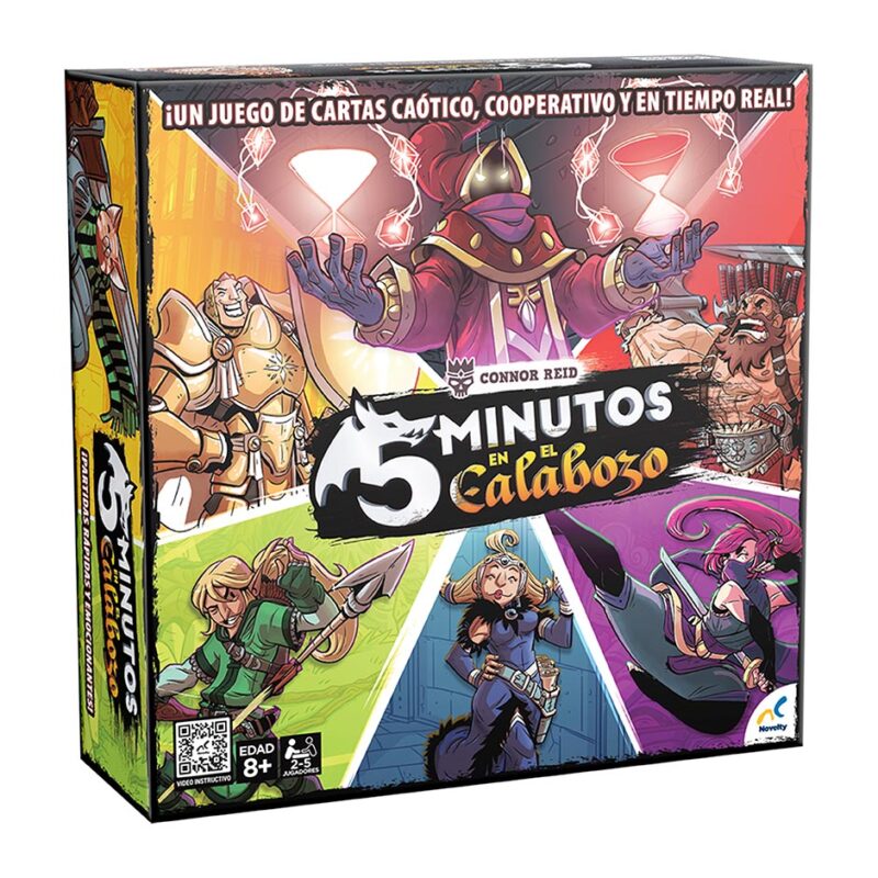 Juego de Mesa 5 minutos en el Calabozo Novelty