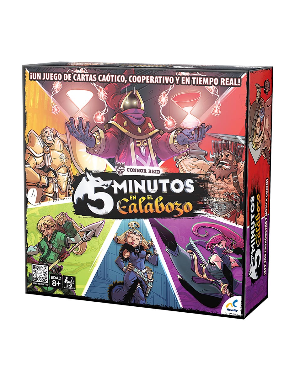Juego de Mesa 5 minutos en el Calabozo Novelty - Imagen 3