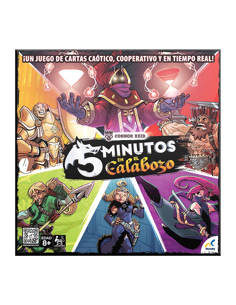 Juego de Mesa 5 minutos en el Calabozo Novelty - Imagen 2