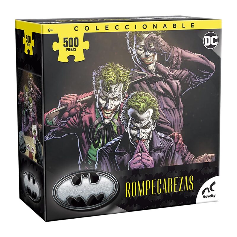 Rompecabezas Coleccionable Three Joker 500 Piezas Novelty