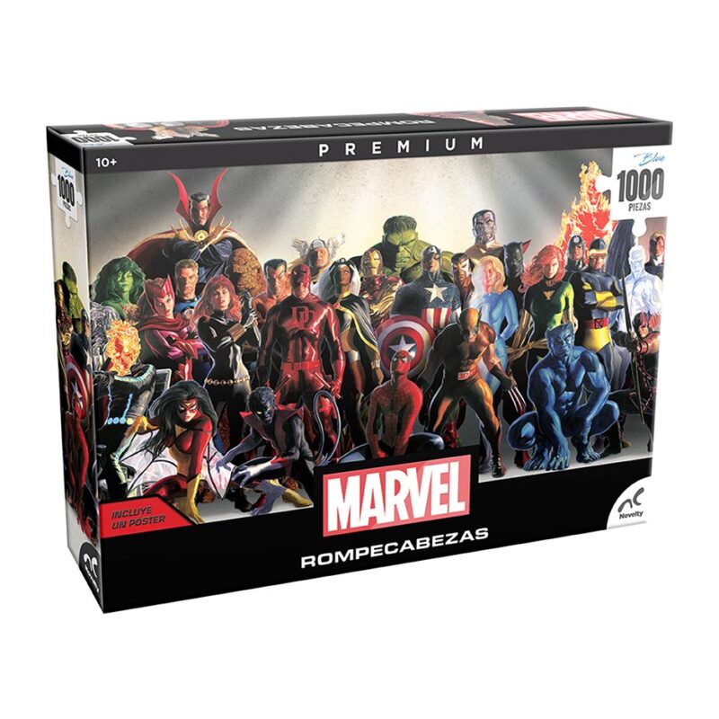 Rompecabezas Coleccionable Premium Marvel 1000 Piezas Novelty