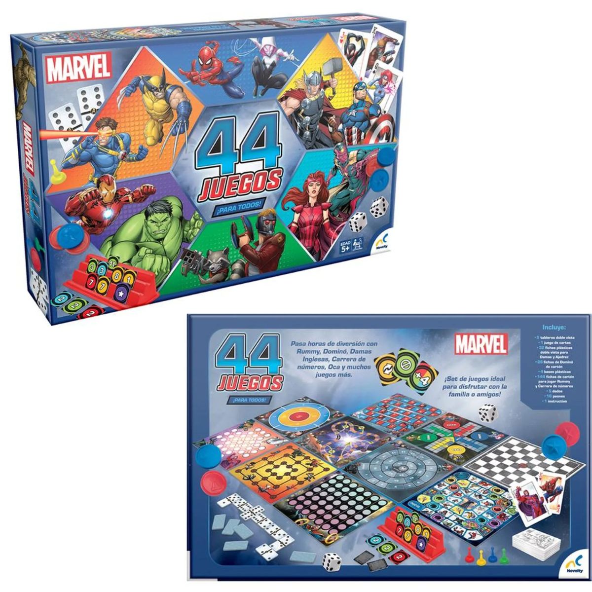 Set 44 Juegos Marvel Novelty - Imagen 6