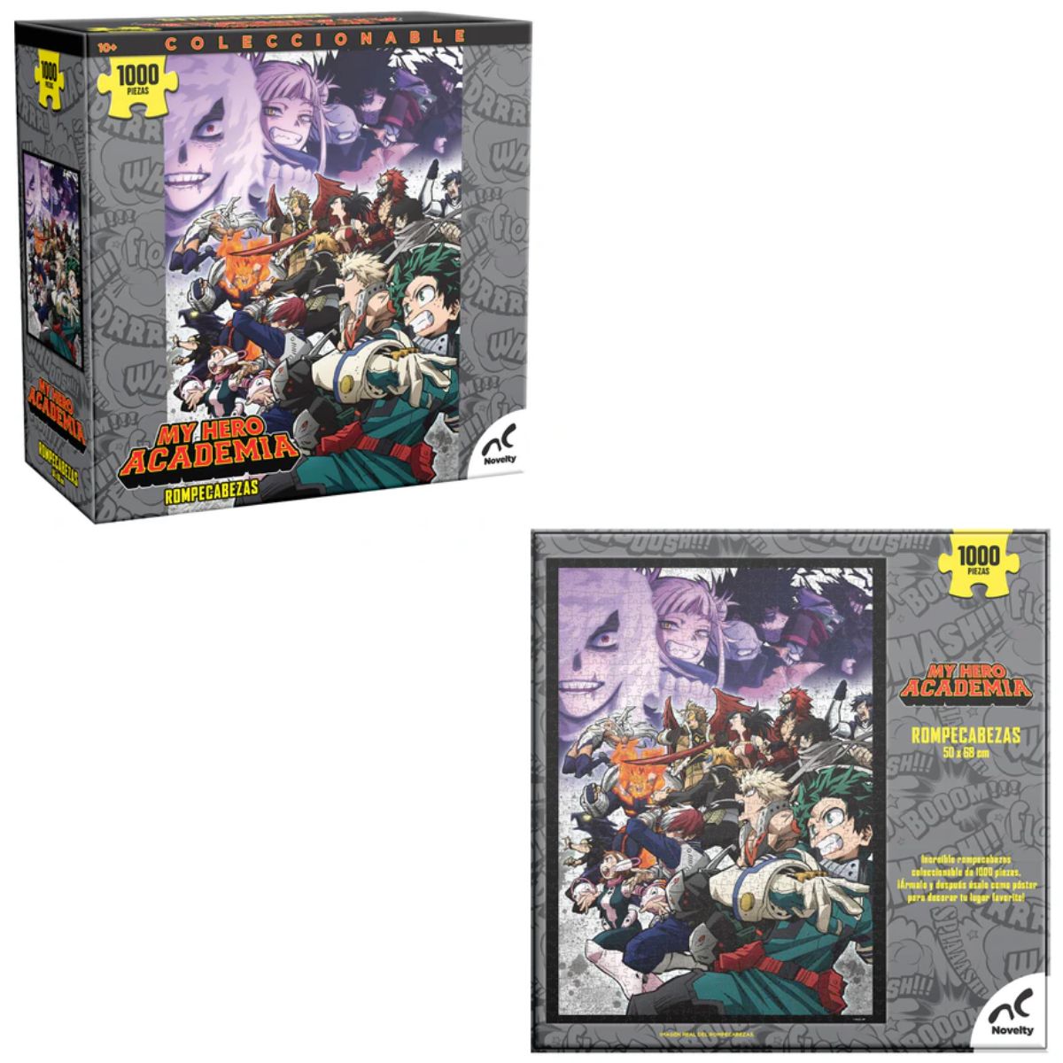 Rompecabezas Coleccionable My Hero Academia 1000 piezas Novelty - Imagen 6