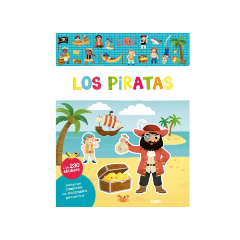 Piratas Libro de Stickers VR Editoras