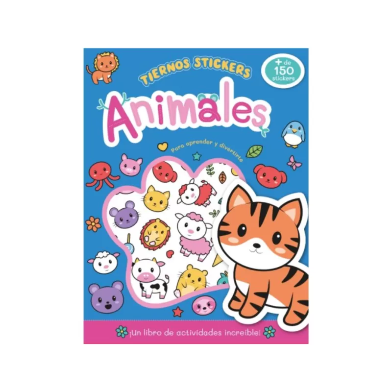Tiernos Stickers Animales VR Editoras