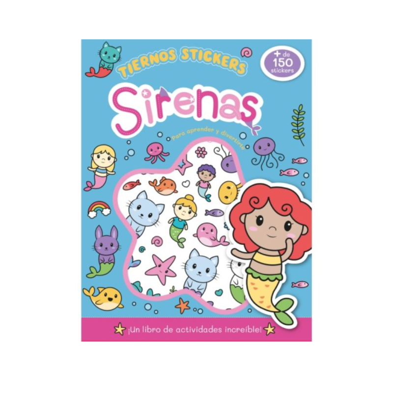 Tiernos Stickers Sirenas VR Editoras