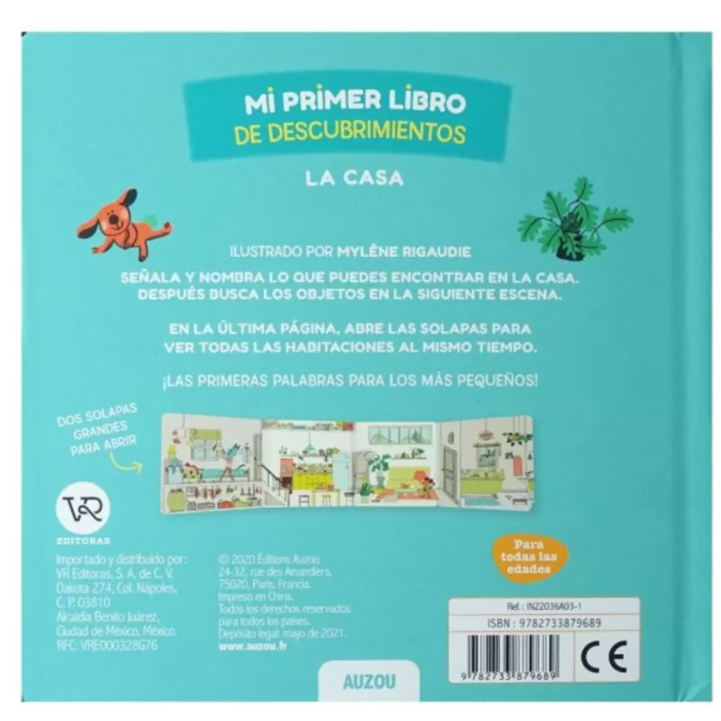 Mi Primer Libro de Descubrimientos La Casa VR Editoras