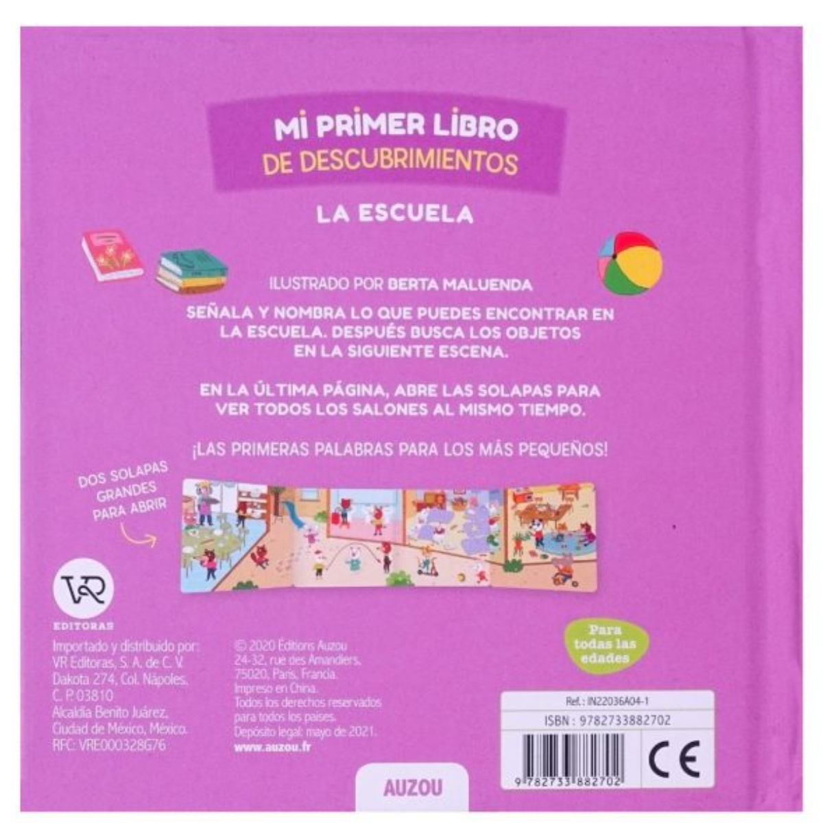 Mi Primer Libro de Descubrimientos La Escuela VR Editoras - Imagen 2