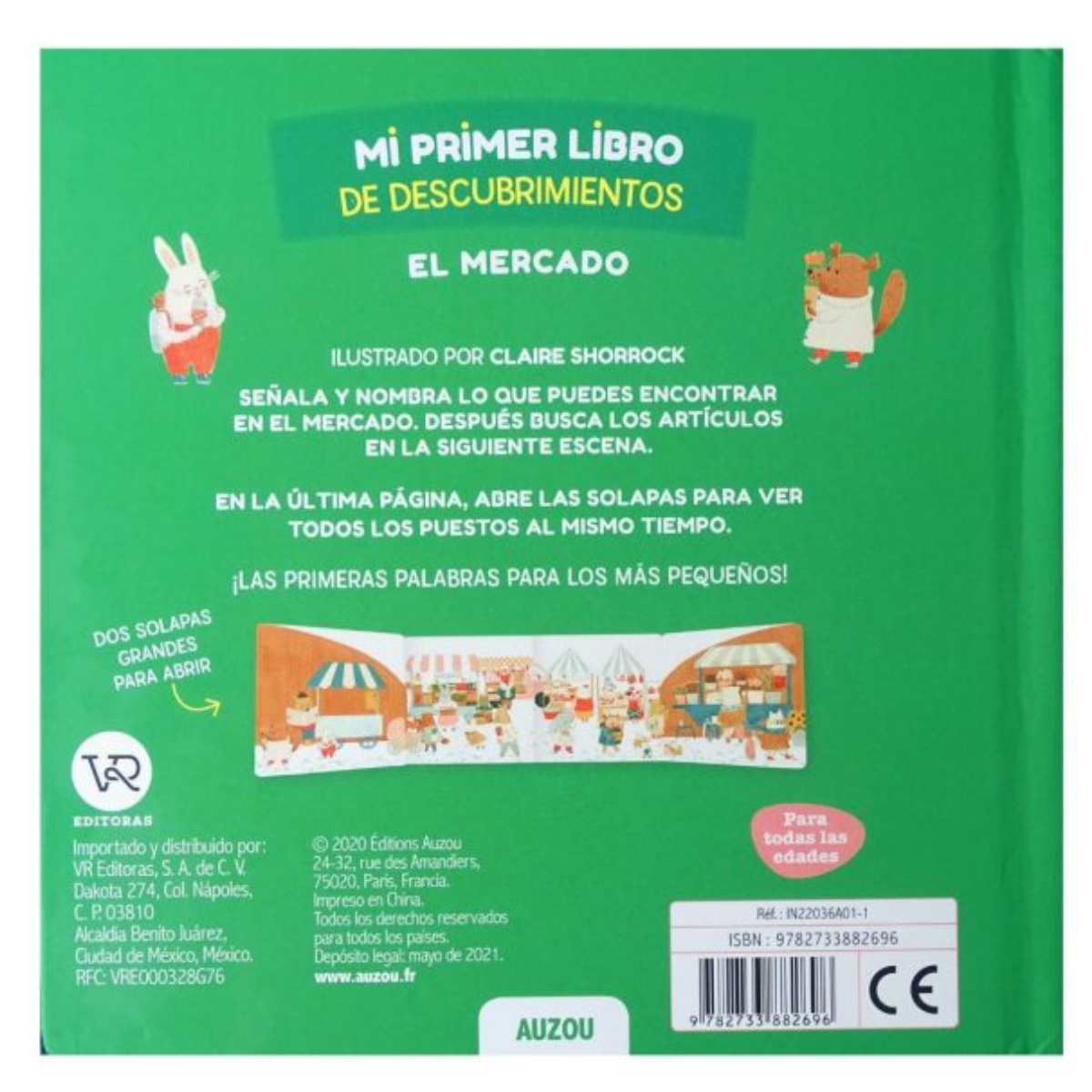 Mi Primer Libro de Descubrimientos El Mercado VR Editoras - Imagen 2