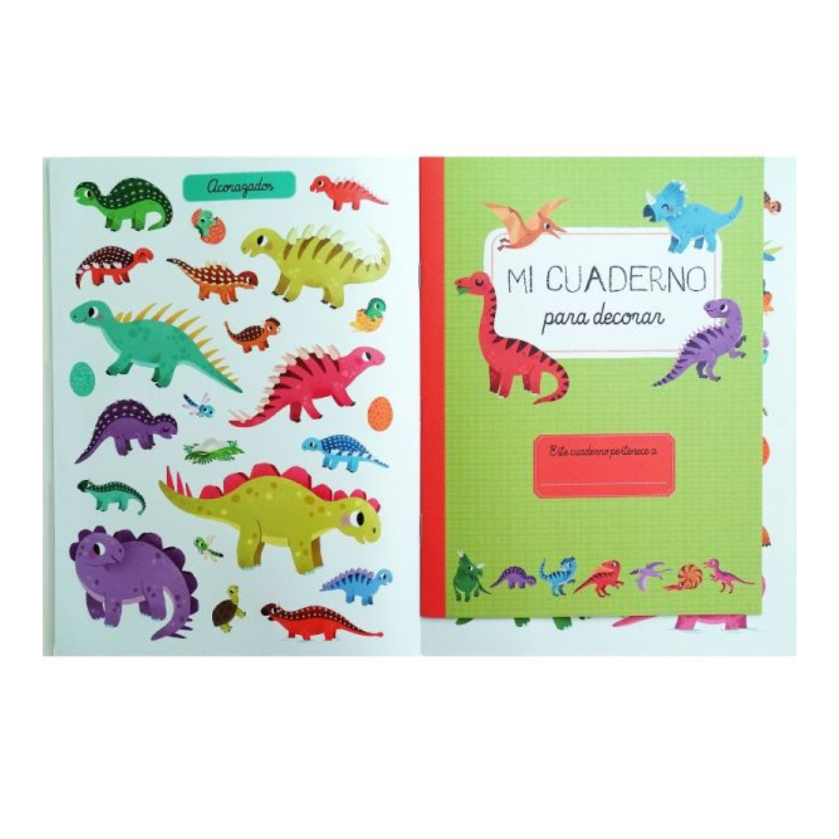 Dinosaurios Libro de Stickers VR Editoras - Imagen 3