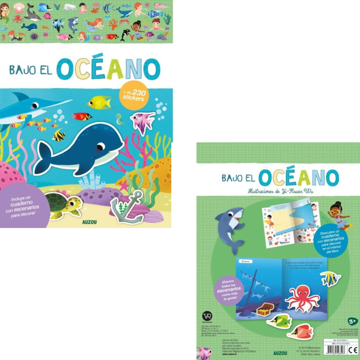 Bajo el Océano Libro de Stickers VR Editoras - Imagen 4