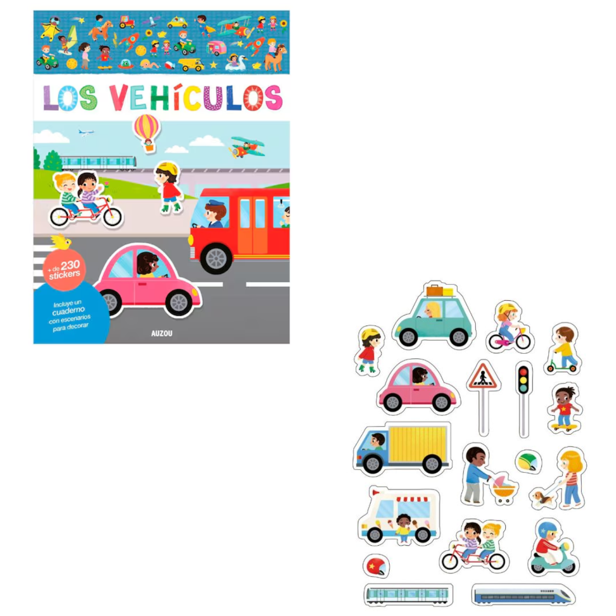 Vehículos Libro de Stickers VR Editoras - Imagen 5