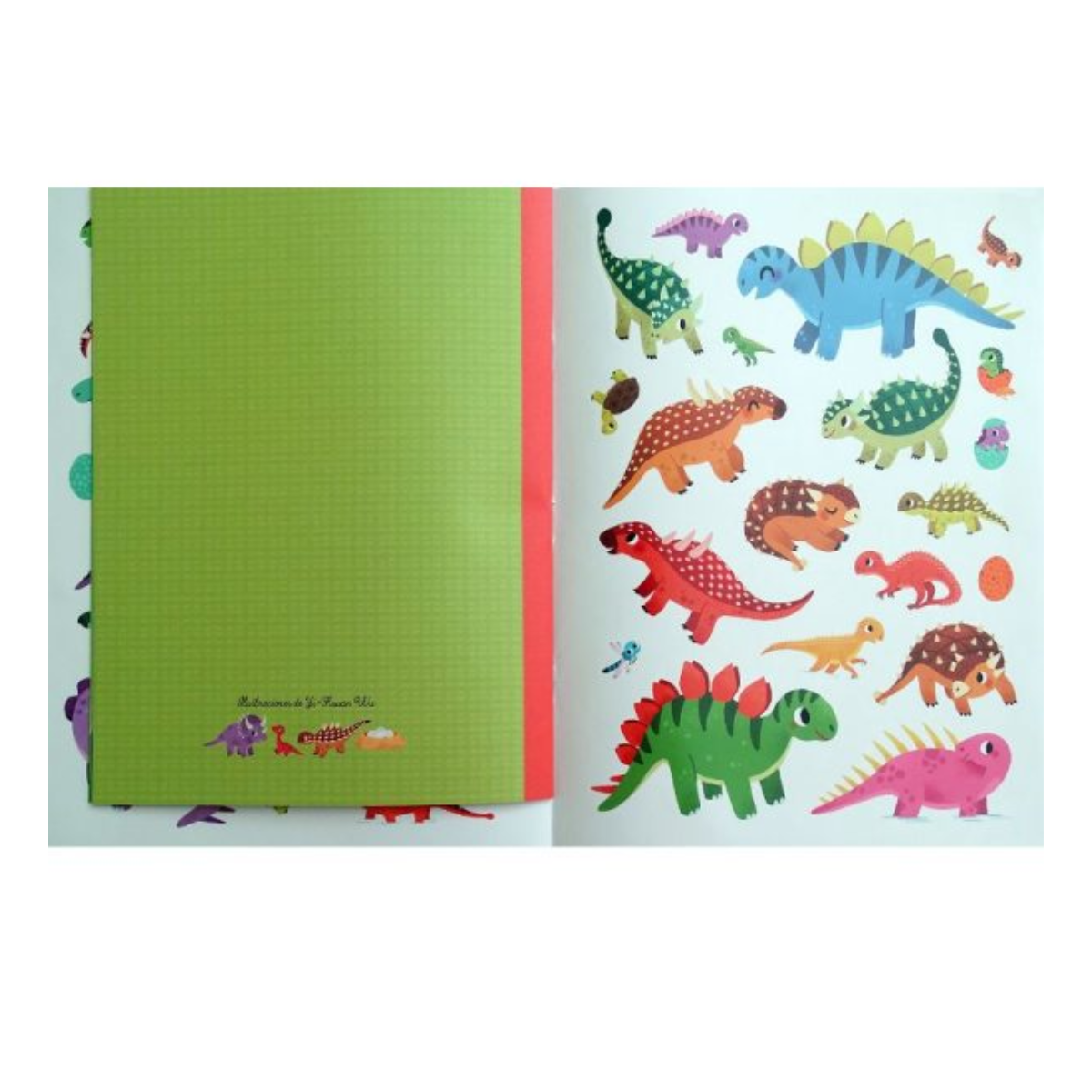 Dinosaurios Libro de Stickers VR Editoras - Imagen 4