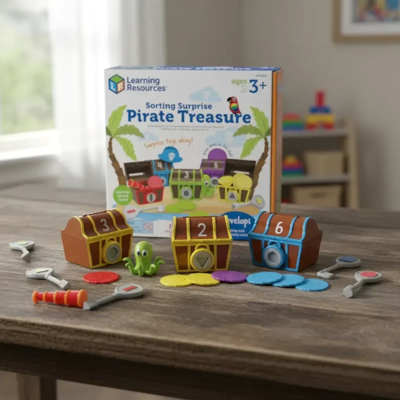 Clasificación del Tesoro Pirata Sorpresa Learning Resources