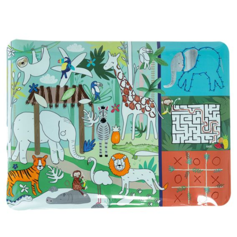 Tapete para colorear selva2 Floss