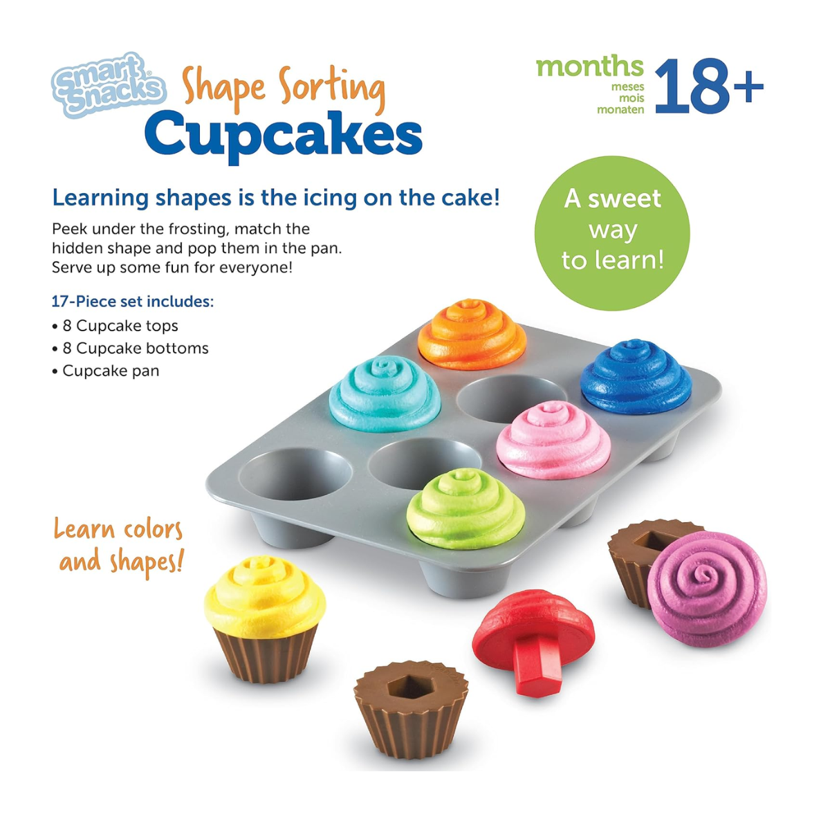 Cupcakes4 clasificados snacks Learning Resources