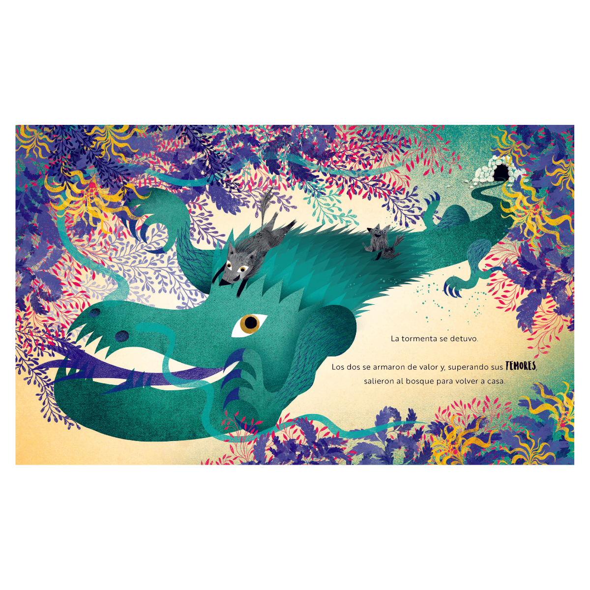 EL Lobo Miedoso Manolito Books - Imagen 3