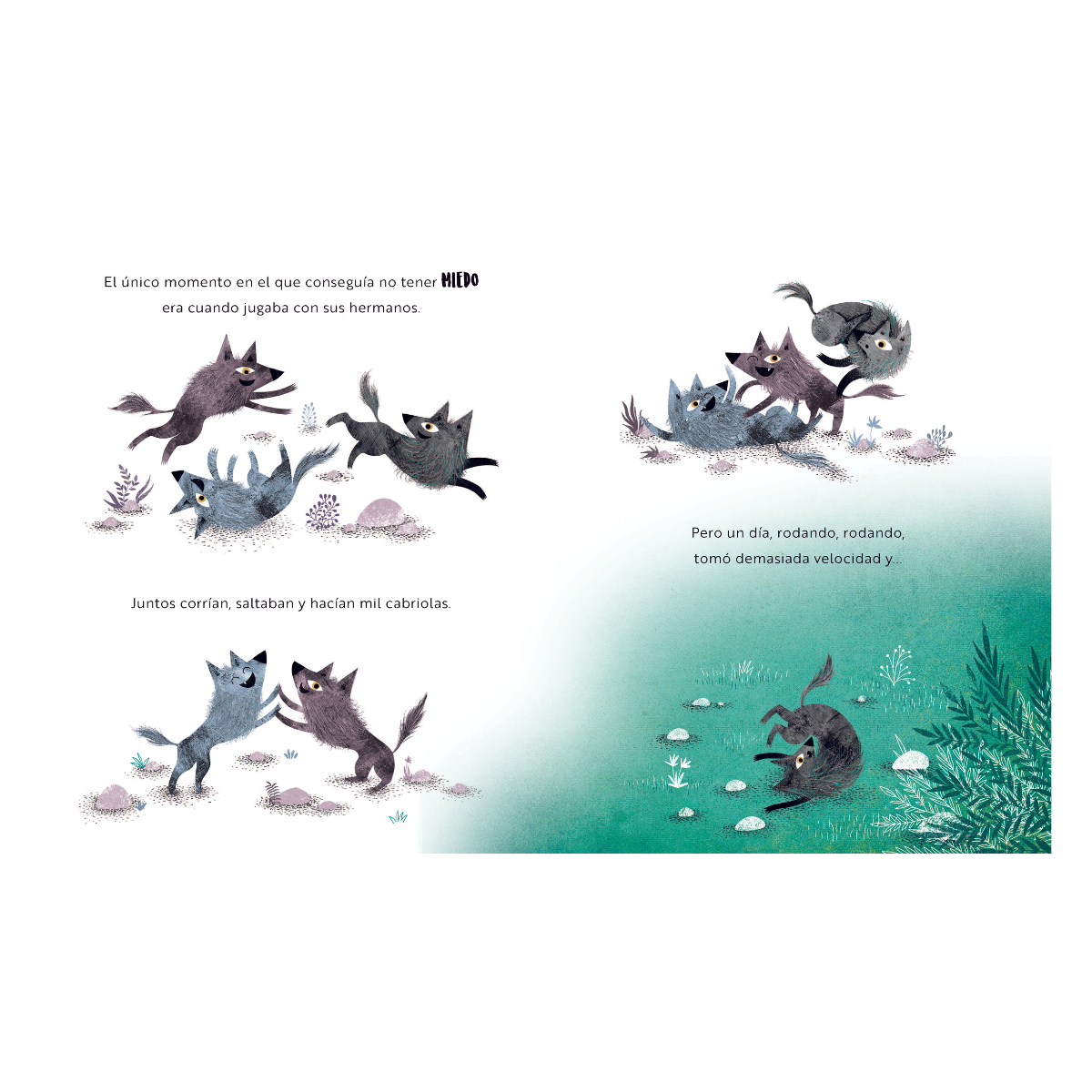 EL Lobo Miedoso Manolito Books - Imagen 4