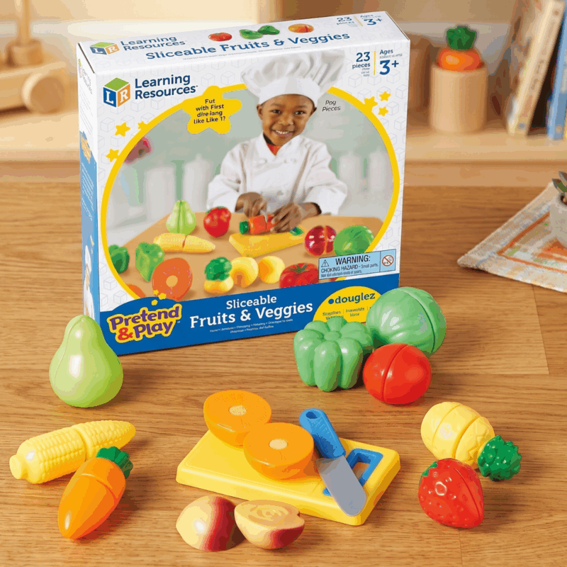 Pretend & Play Frutas & Vegetales Learning Resources