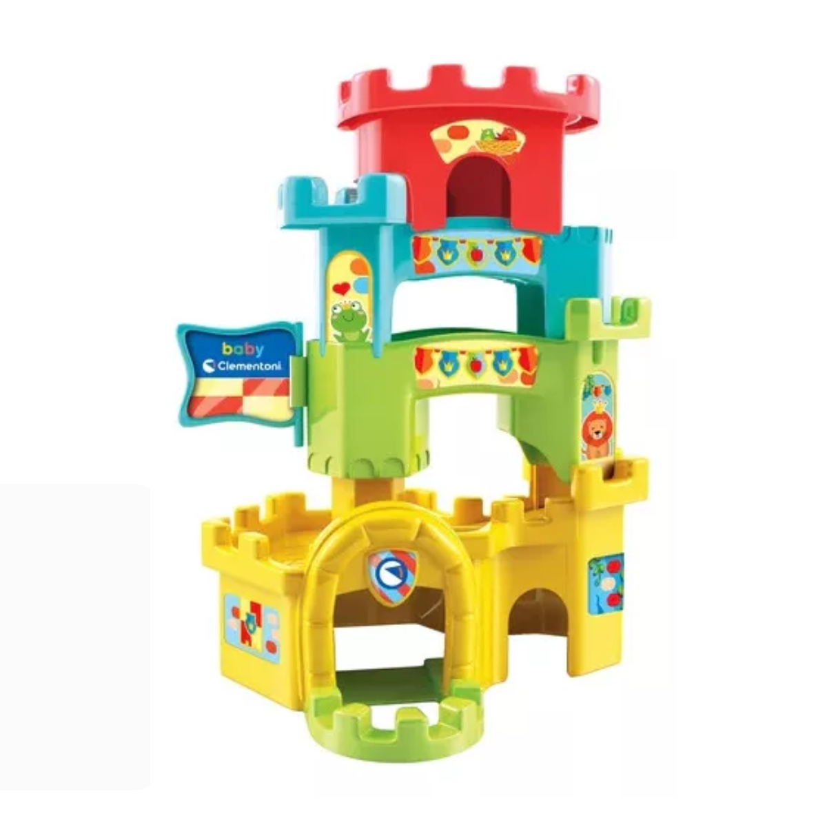 Baby Castillo Apilable con Circuito4 Clementoni