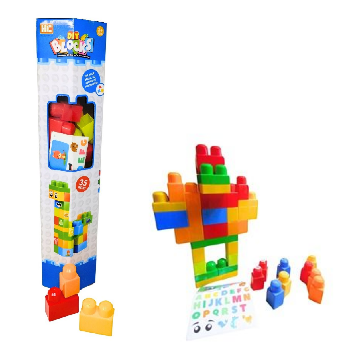 Bloques caja larga 35pz4 Educar