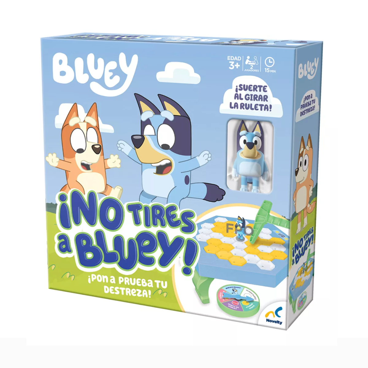 Novel3 No tires a bluey3