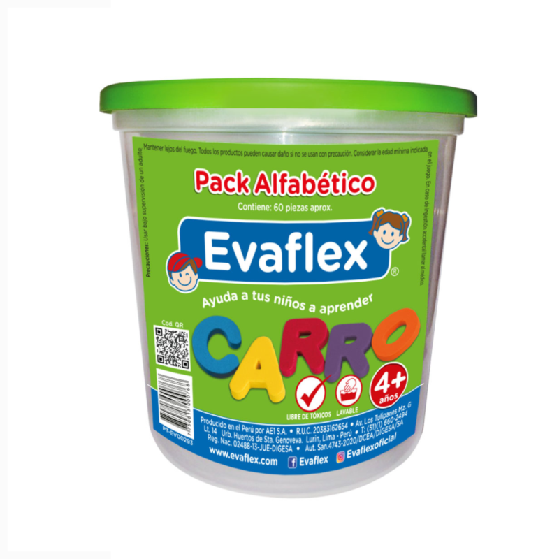 Eva1 Pack alfabético
