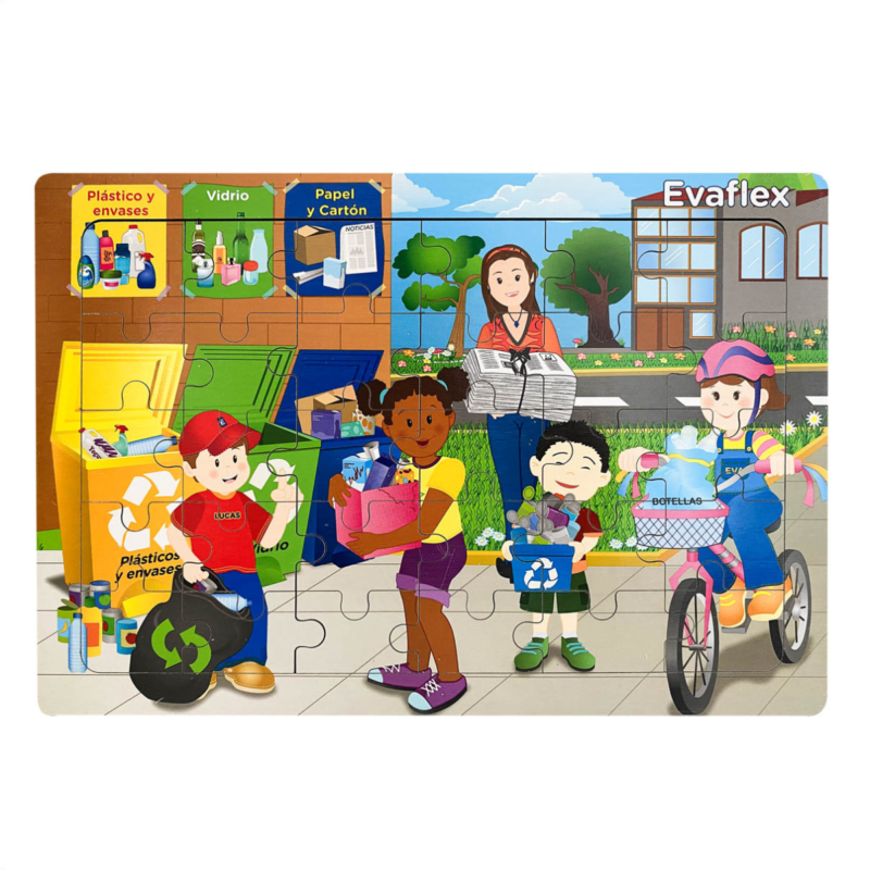 Eva1 Rompe ayudamos reciclando